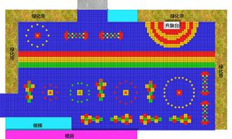 幼兒園戶外游樂場地懸浮地板鋪設(shè)